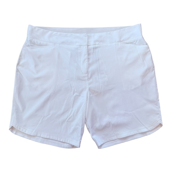 PUMA Ladies Bermuda Shorts Bright White 8”with UPF Protection Size XXL NEW - Picture 4 of 8